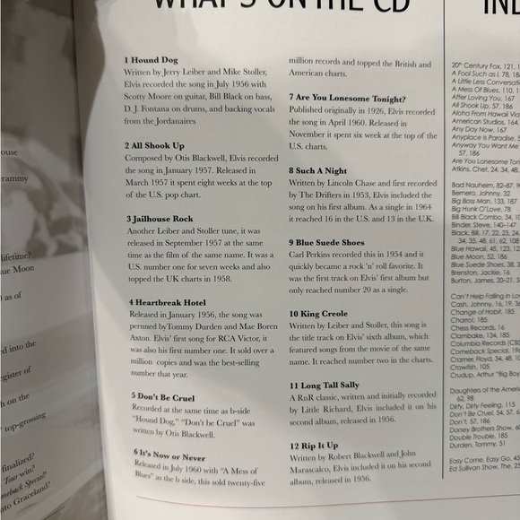 Elvis: His Life in Pictures and Music Book with CD - Picture 10 of 10